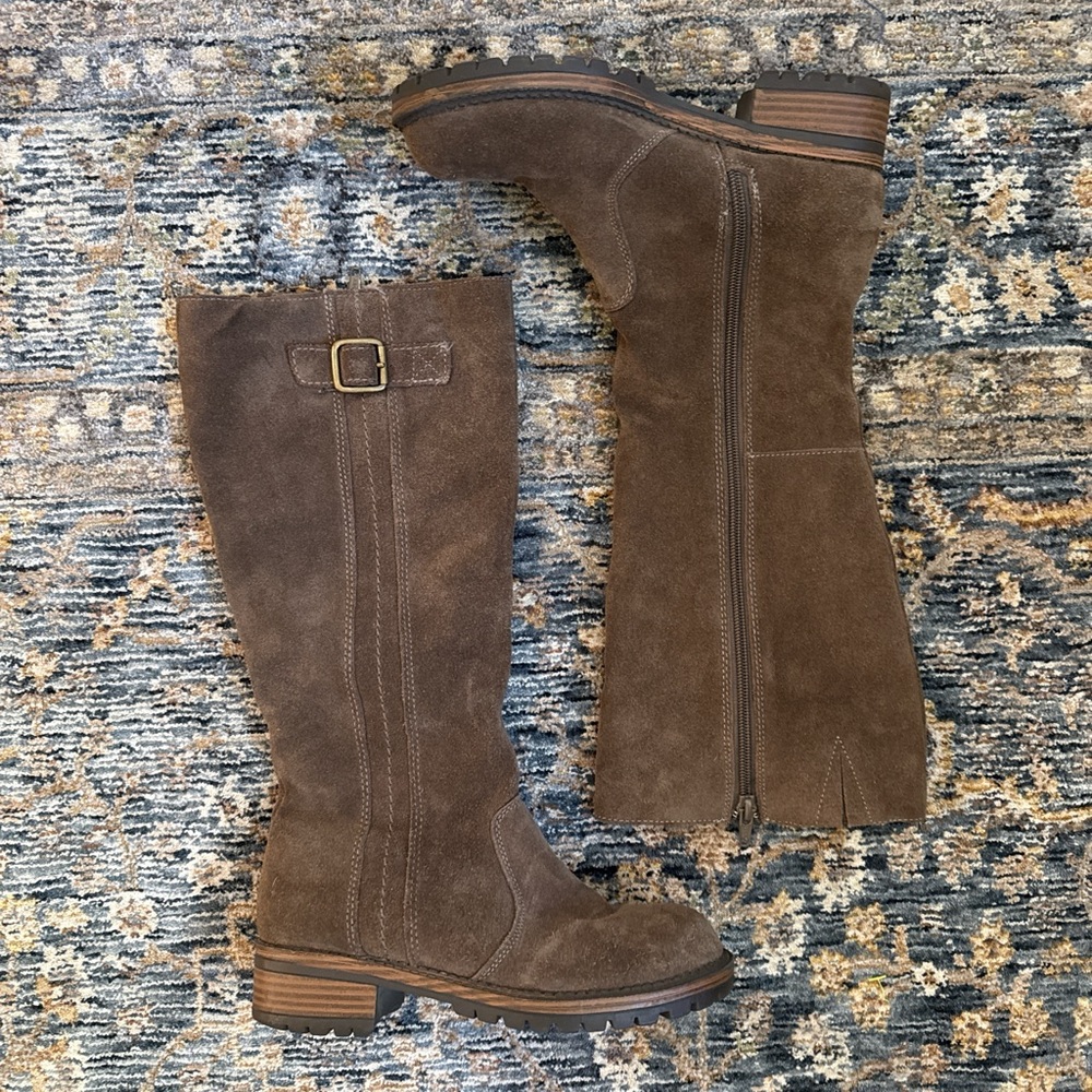 Y2K Merona Suede Boots Boho Coastal Cowgirl